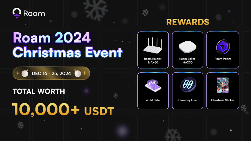 Roam 2024 Christmas event